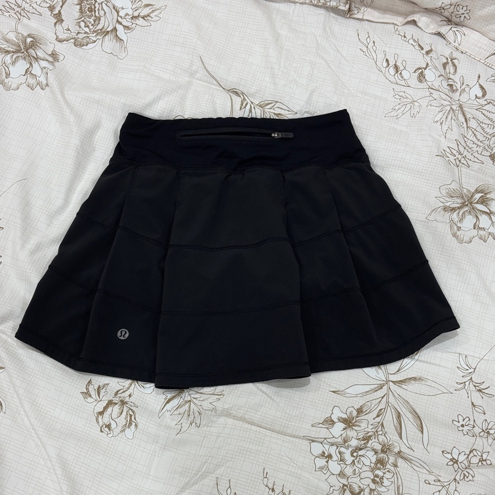 Lululemon Athletica Black Skater Skirt